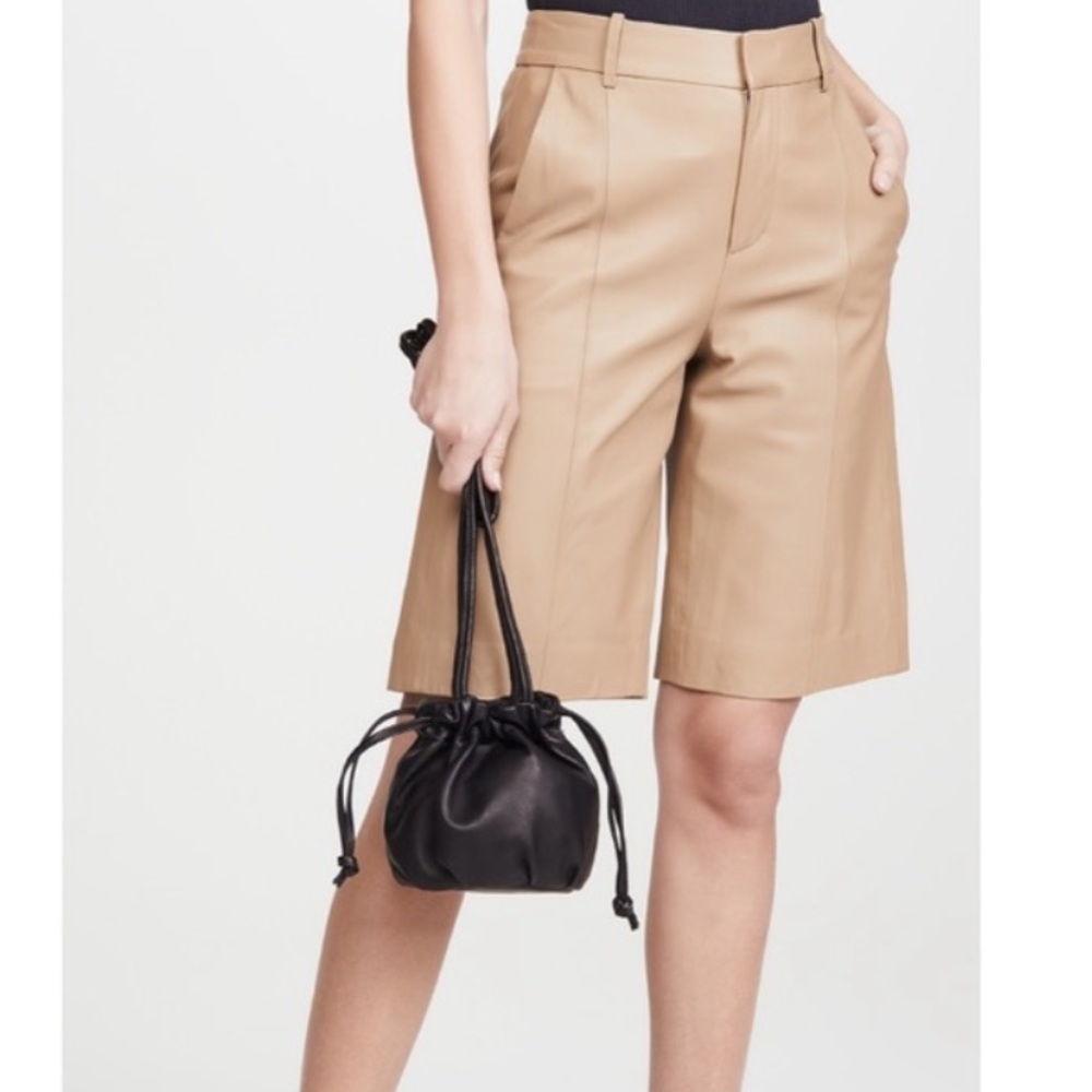 Clare V. Italian Nappa Emma Bag in Black - Picture 2 of 15